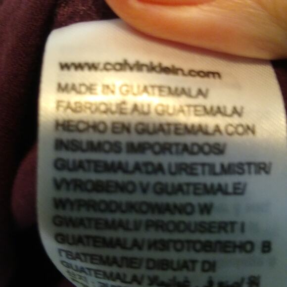 CK Calvin Klein Maroon Men's size Medium t-shirt. - Picture 7 of 7